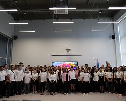 Вручение студенческих билетов первокурсникам отделения СТИД